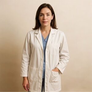 White Lab Jacket by Peaches Uniforms